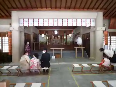 三重縣護國神社の本殿・本堂