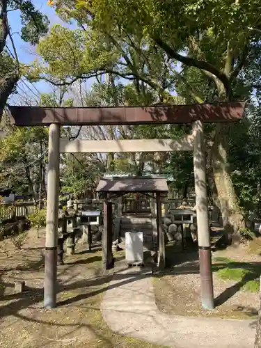 若宮神明社の鳥居