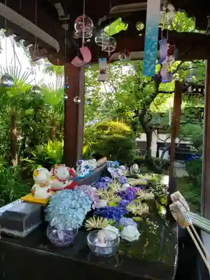 法輪寺の手水舎