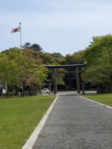 靜岡縣護國神社の鳥居