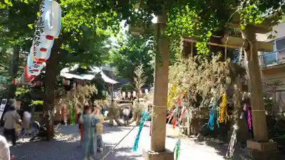 小野照崎神社の鳥居