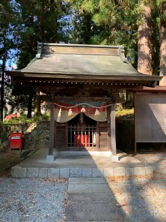 河口浅間神社の本殿・本堂