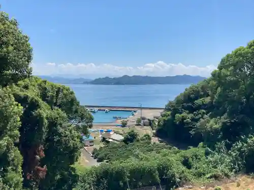 天在諸神社の景色