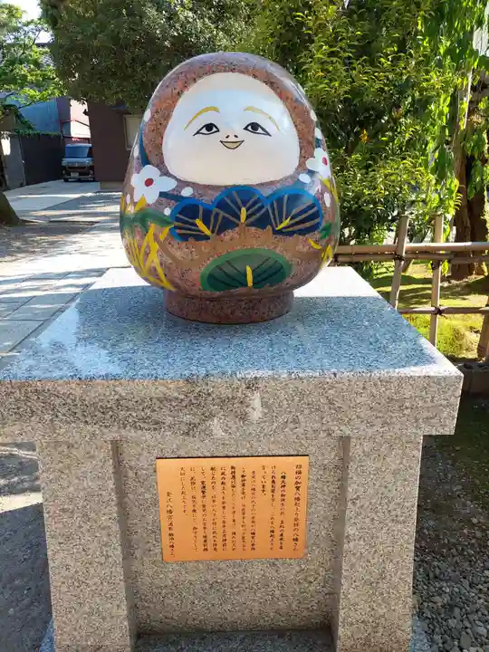 安江八幡宮(金沢水天宮)の像