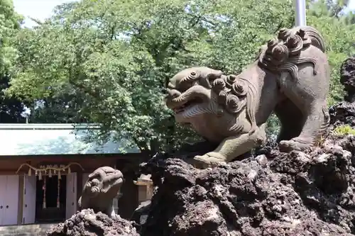 前原御嶽神社の狛犬