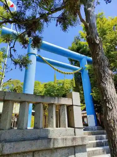 小名浜諏訪神社の鳥居