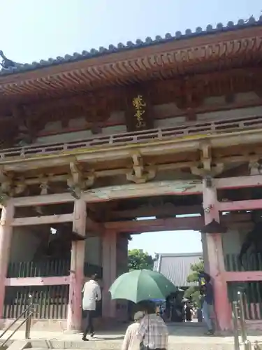 葛井寺の山門・神門