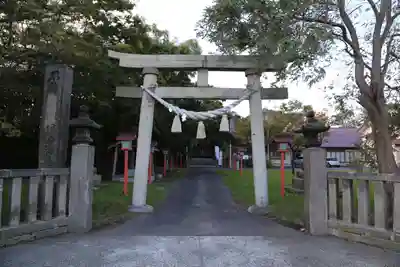 石狩八幡神社の鳥居