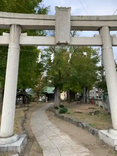 金澤八幡神社の鳥居