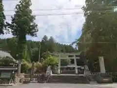 飛騨一宮水無神社の鳥居