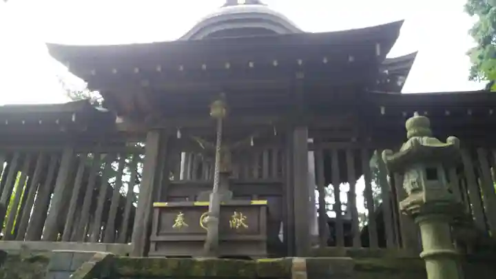 西金砂神社の本殿・本堂