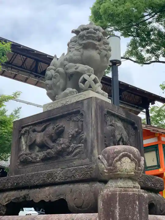 八坂神社(祇園さん)の狛犬