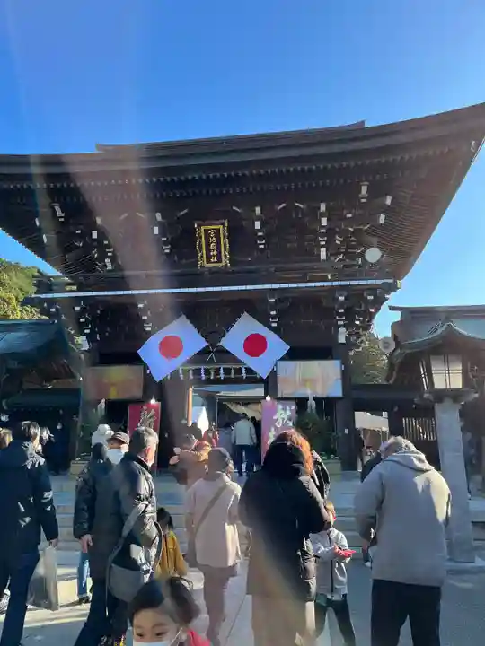宮地嶽神社の山門・神門