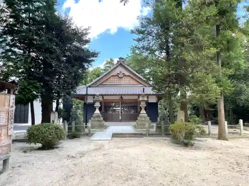 井手神社の本殿・本堂