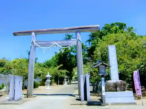 鎌数伊勢大神宮の鳥居