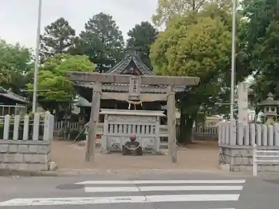 白山神社(上小口)の鳥居
