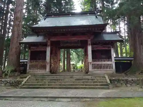 雲洞庵の山門・神門