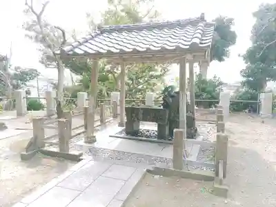 那古寺の手水舎