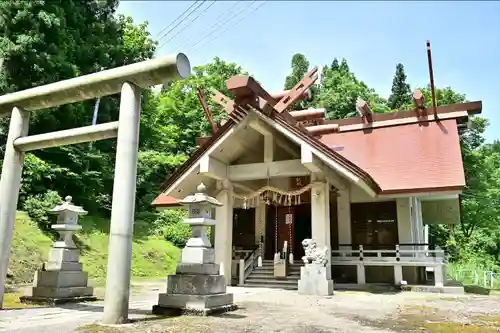 竹之高地不動社の本殿