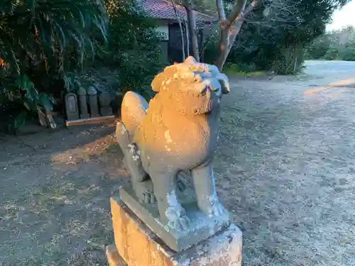 瀧渕神社の狛犬