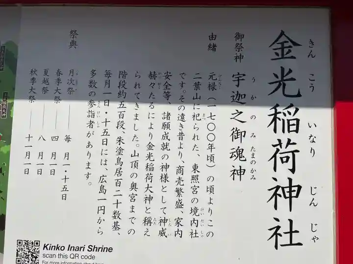 金光稲荷神社(広島県)