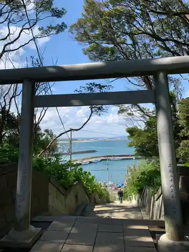 酒列磯前神社の鳥居