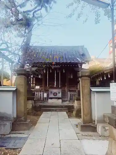 利田神社の本殿・本堂