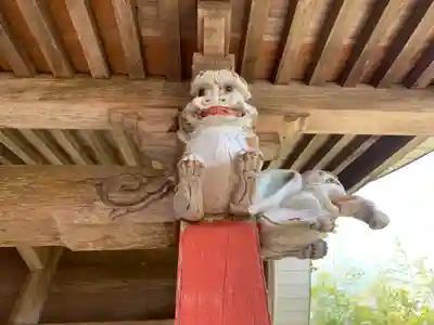白幡神社の芸術