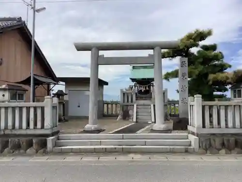 秋葉神社の鳥居