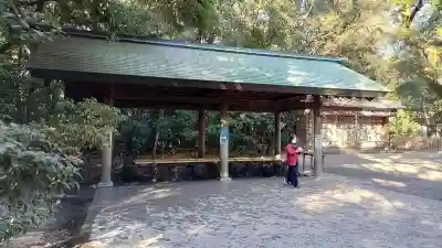 熱田神宮の手水舎