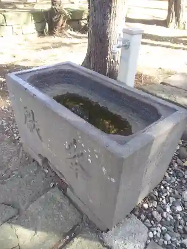 槐戸八幡神社の手水