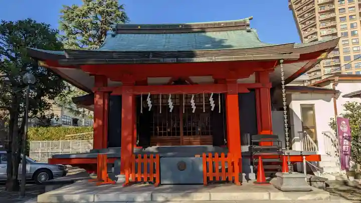 麻布氷川神社の本殿・本堂