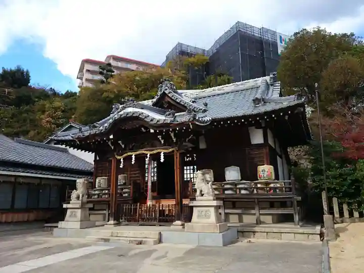 篠原嚴島神社の本殿・本堂