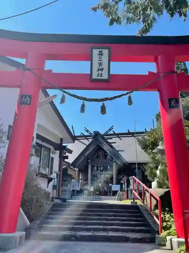 森三吉神社の鳥居