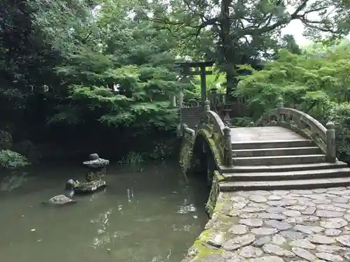 大原八幡宮の庭園