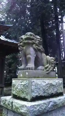 小原神社の狛犬
