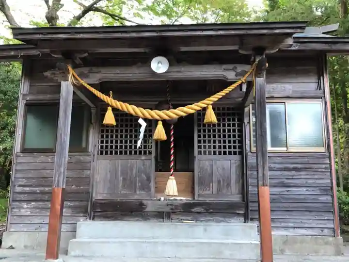 飯干神社の本殿・本堂
