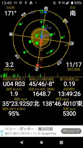 新屋山神社(山梨県)