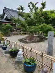 香勝寺の庭園