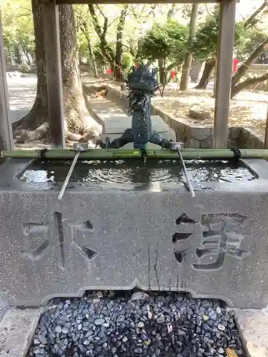 菟足神社の手水舎
