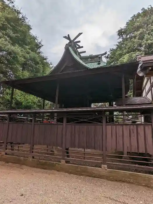 大和田氷川神社の本殿