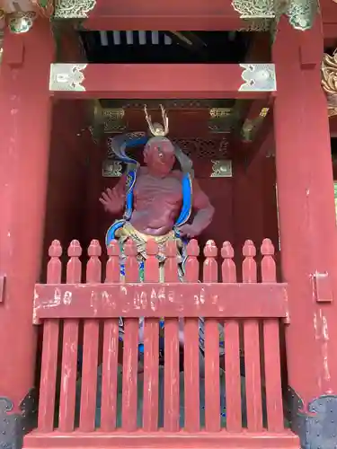 日光山輪王寺 大猷院の像
