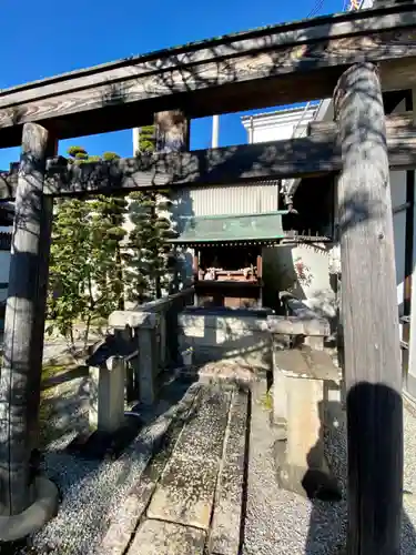 正傳（正伝）永源院の鳥居