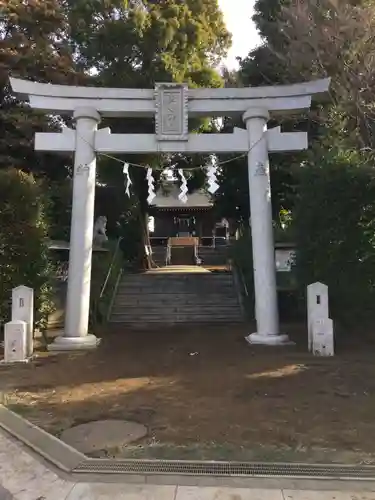 淡嶋神社の鳥居