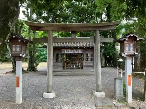 綱越神社（大神神社摂社）の鳥居