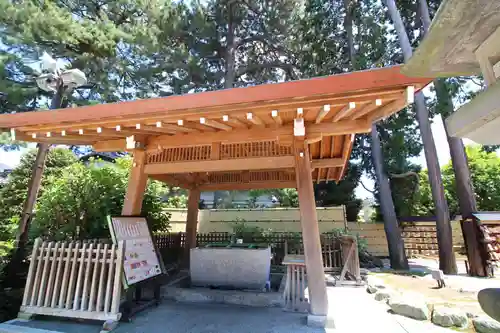中野沼袋氷川神社の手水舎