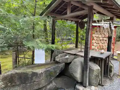 野宮神社の手水舎