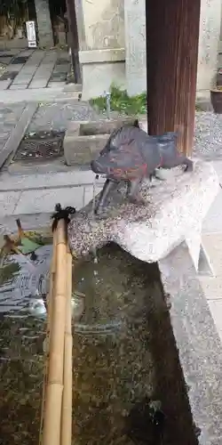 摩利支天堂 禅居庵の手水舎