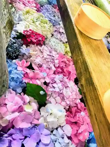 御裳神社の手水舎