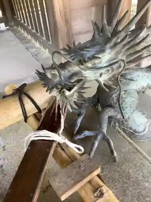 八剱社の手水舎